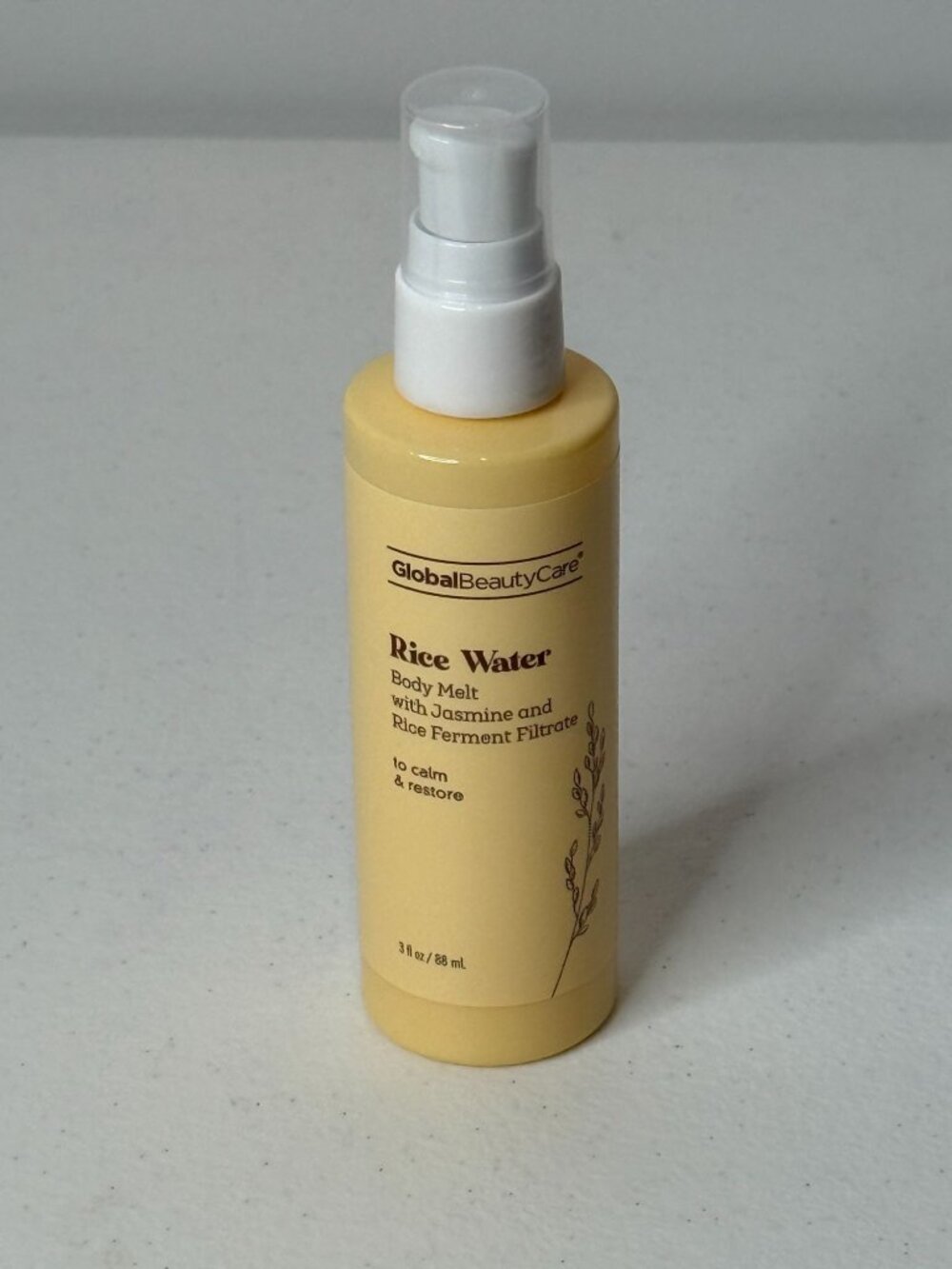 Global Beauty Care Rice Water Body Mist Jasmine Clean Girl 3 oz New